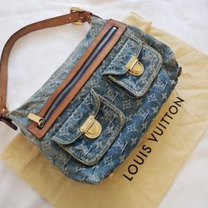 Discontinued louis Vuitton Denim Baggy pm